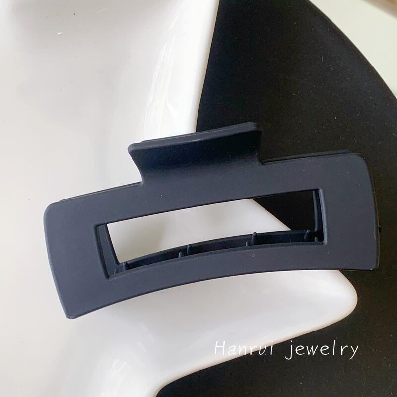 Wholesale Back Head Square Frosted Large Women's Elegant Bath Hair Clip